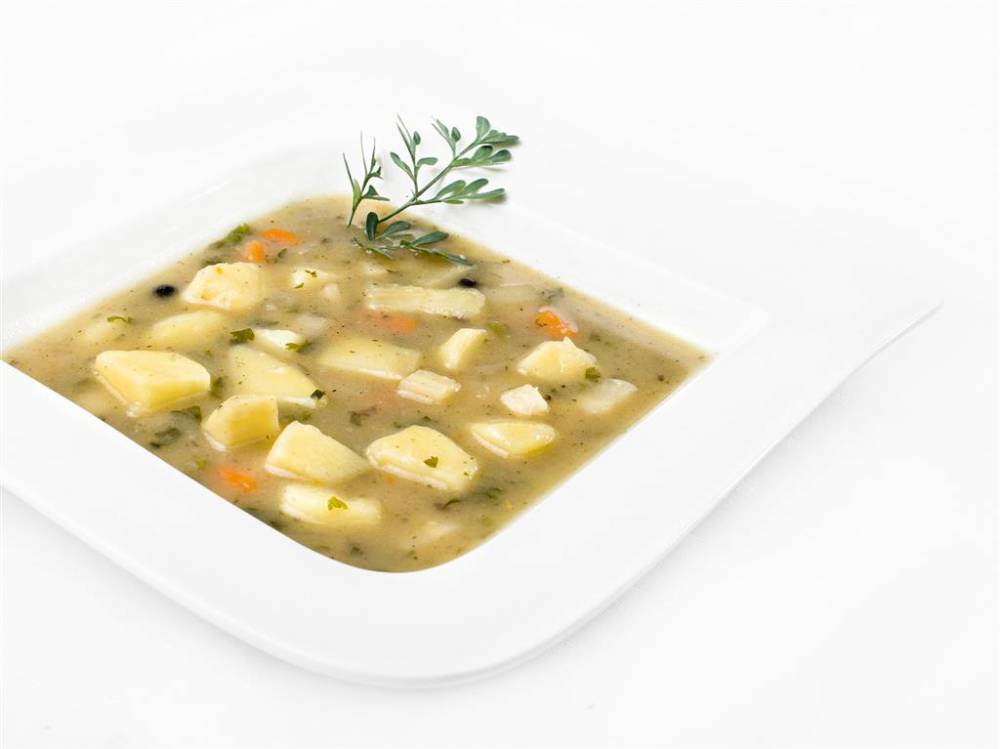 Fitka (zupa z wody i włoszczyzny z ziemniakami) Śląskie...